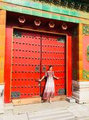 Beijing Forbidden City Door