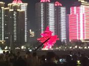 Qingdao at Night May 4 Square