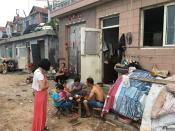 Qingdao Fishing Family Dinnertime