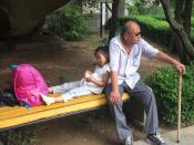 Qingdao Laoshan Mt Grandfathers Back