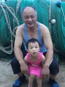 Villager and Grand Daughter