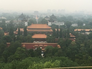 Beijing from the mountain