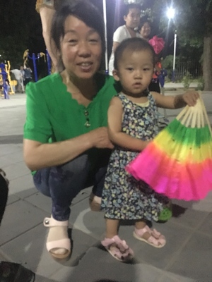 Beijing grandmother with migrant worker orphan