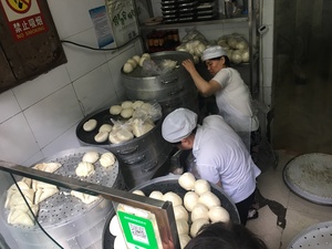 Beijing making dumplings