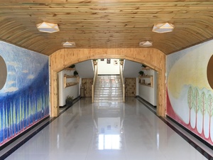 Beijing school hallway