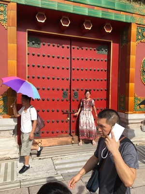 Gate in forbidden city
