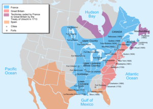 B north american colonies