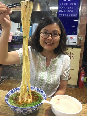 Mongolian noodles