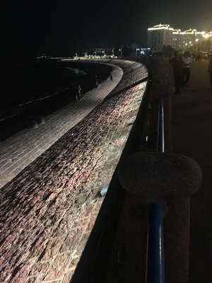 Qingdao at night harbor2