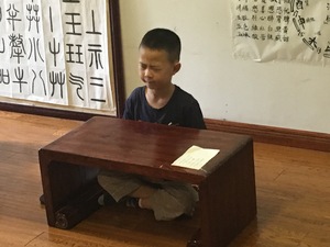 Qingdao confucian scholar meditating