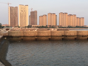 Qingdao fishing pier