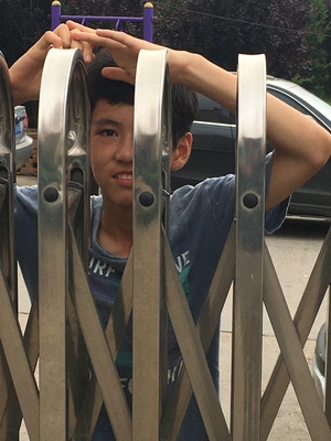 Qingdao michael at the gate