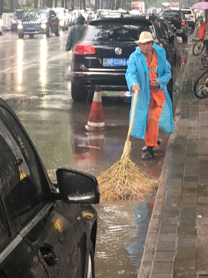 Qingdao street sweeper
