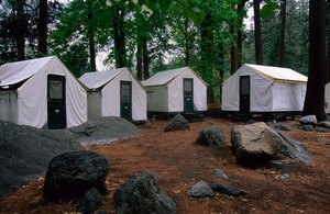 4 yosemite valley camp curry cabins