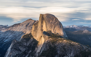 5 high country half dome from glacier point